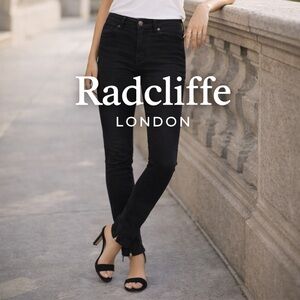 Radcliffe London Women's Classic Black Skinny Jeans